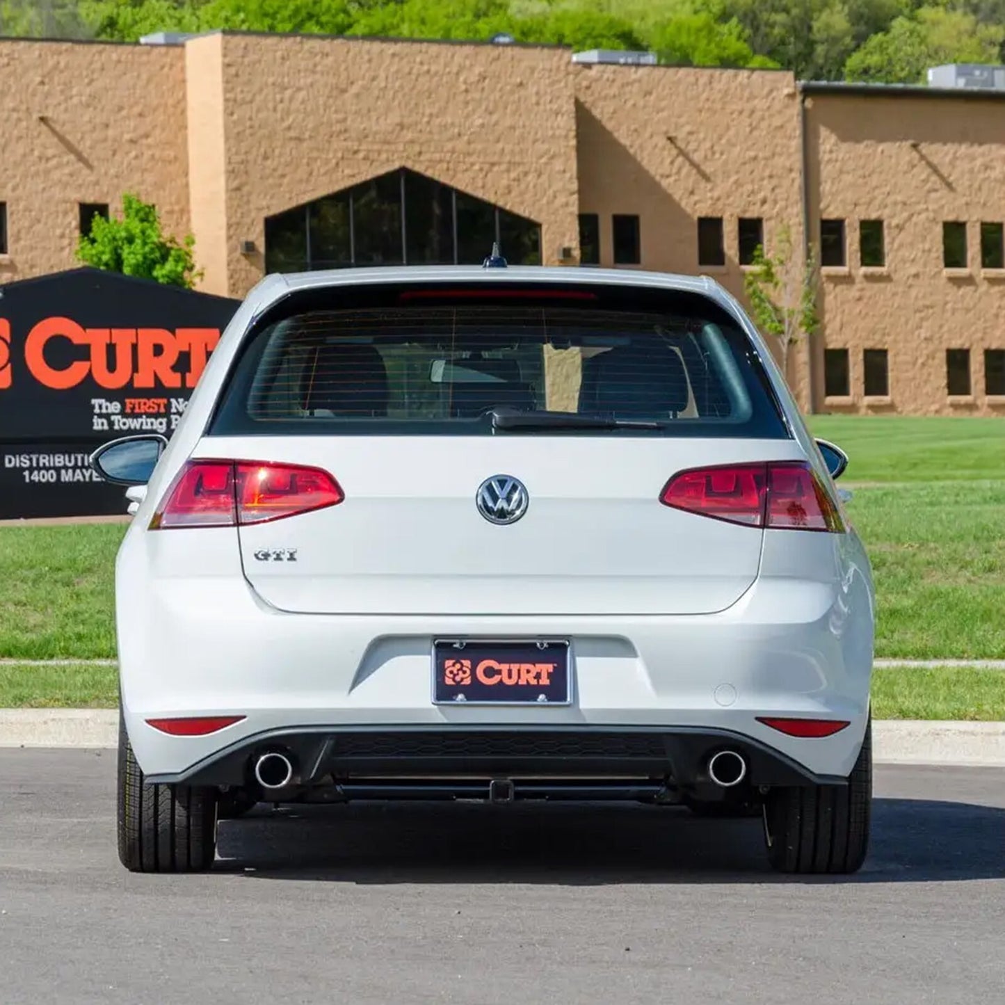 Curt Class 1 Trailer Hitch Receiver 1-1/4 Inch for 2015-2025 Volkswagen Golf GTI