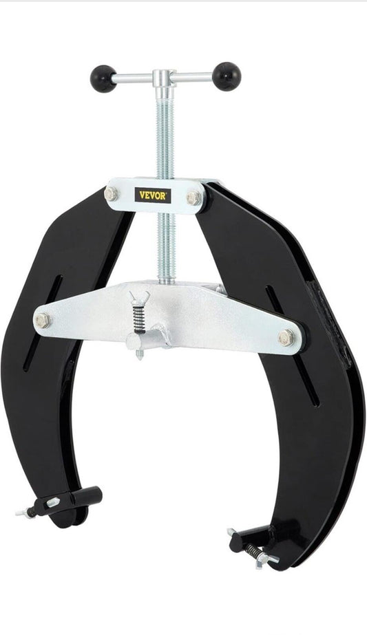 New Pipe Clamp, 5 to 12 in, High Strength Ultra Clamp with Quick Acting Screws,