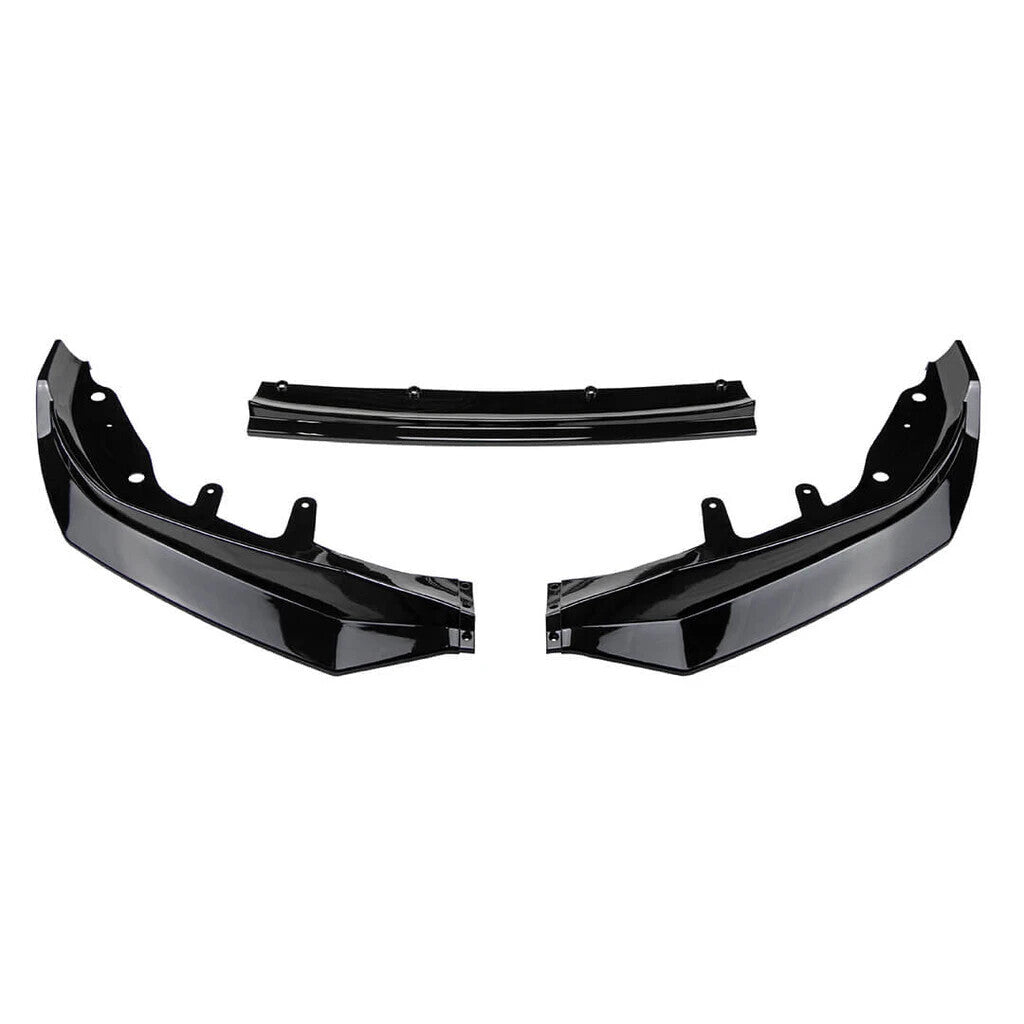 For 2020-2024 BMW 4 Series 430i G22 G23 CS Style Front Bumper Lip Splitters 3PCS
