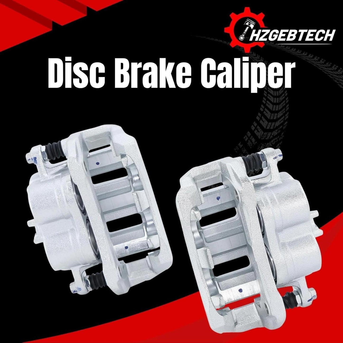 1-PC Brake Caliper Front Left Brake Kit Automotive Replacement for Isuzu Pickup