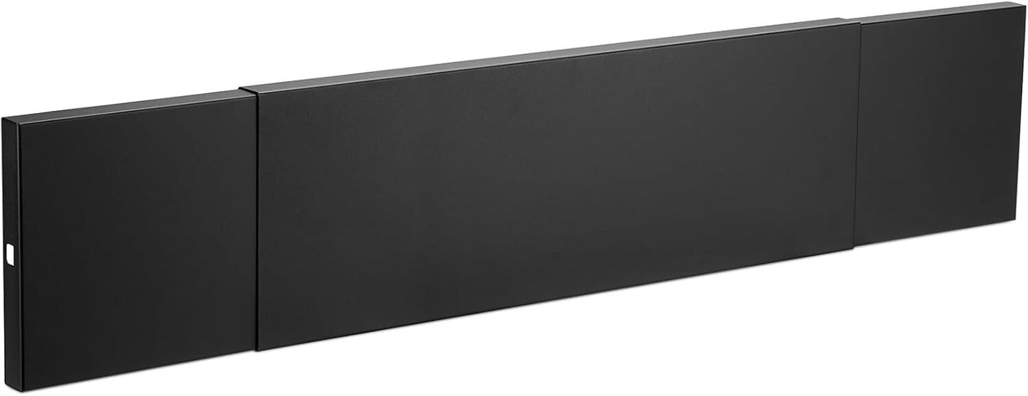 Stanbroil Smoke Guard for 28.5 to 48-Inch by 8-Inch Fireplaces Black Powder