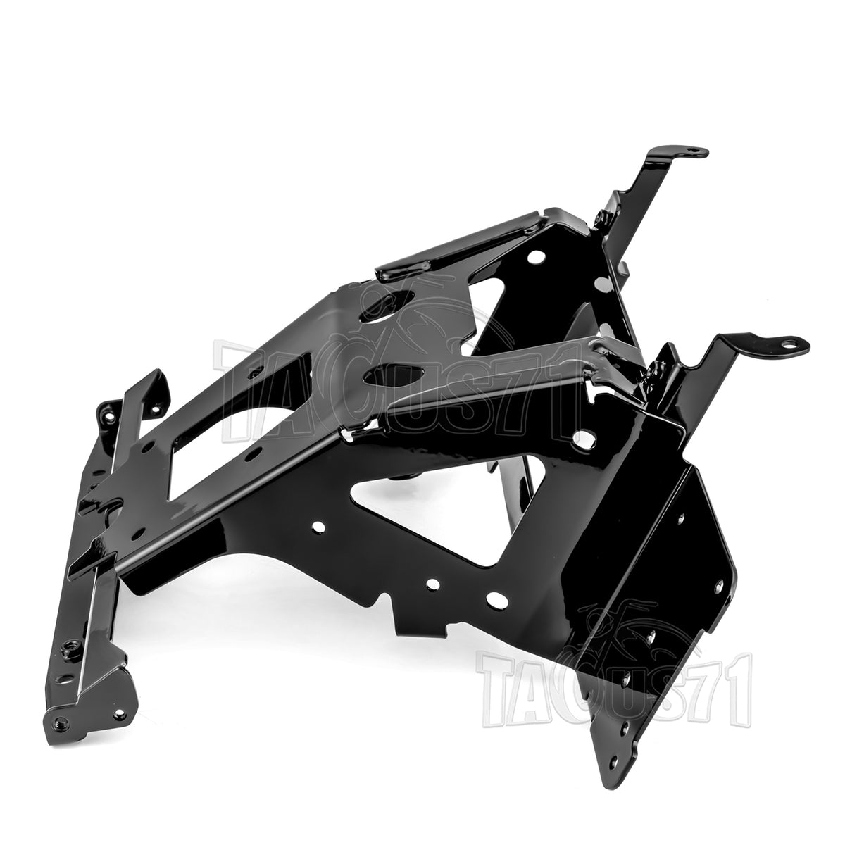 Black Inner Fairing Radio Support Mount Bracket for Harley Road Glide 2015-2023
