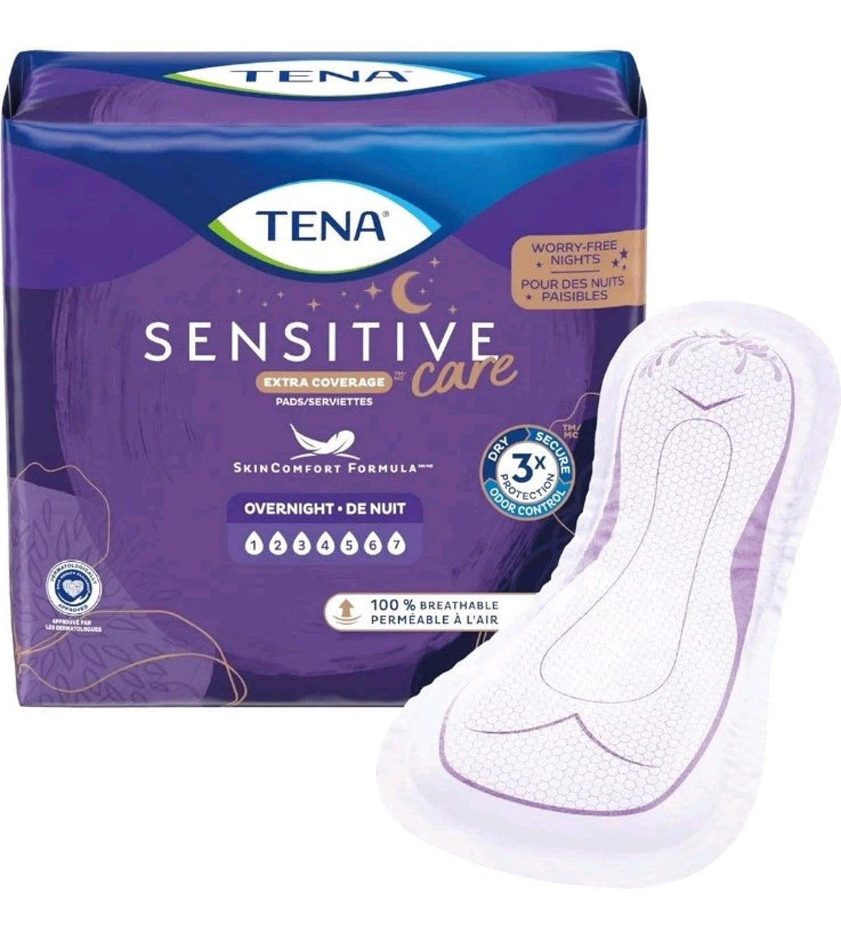 Tena Incontinence Pads, Bladder Control & Postpartum  56 count