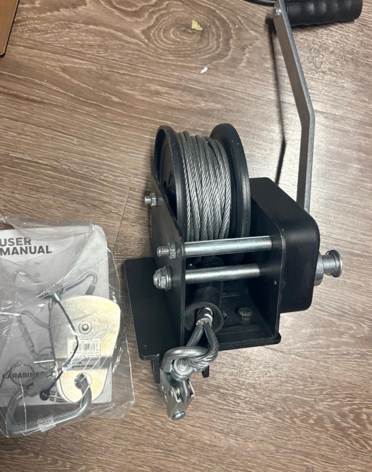 Honeywell Miller 8440-Z7/60FTBR Confined Space Wench 60 Foot 400 Pound wench pully