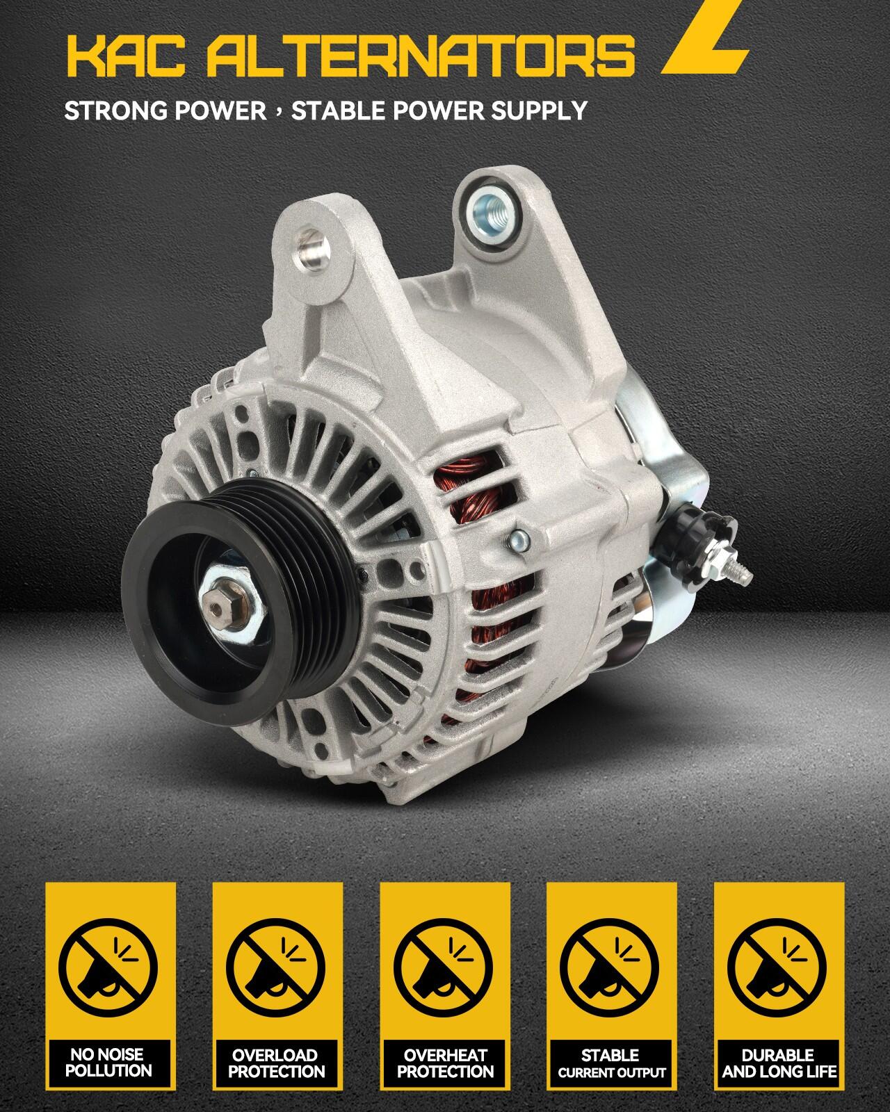 Alternator For 2007-2008 Dodge Ram 1500 V8 5.7L 2007-2008 Chrysler Aspen V8 5.7L