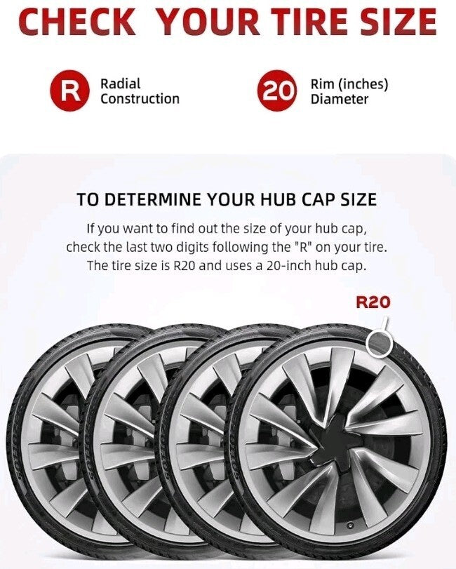 Wheel Rim Protector for Tesla Model Y Juniper 20In Helix 2.0 Wheels All-in-one