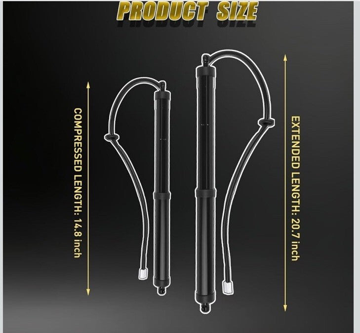 Pair Tailgate Power Hatch Lift Support Struts for 2013-2018 Toyota RAV4 2.5L