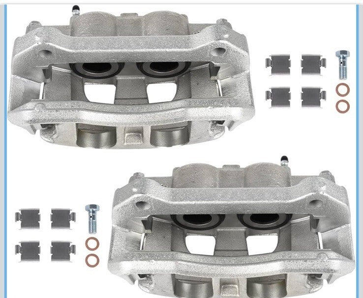 Front Disc Brake Calipers w/ Bracket for Ford F-150 Expedition Lincoln Navigator