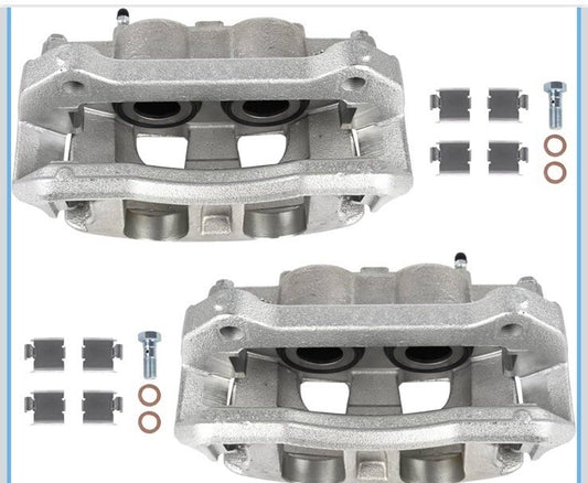 Front Disc Brake Calipers w/ Bracket for Ford F-150 Expedition Lincoln Navigator