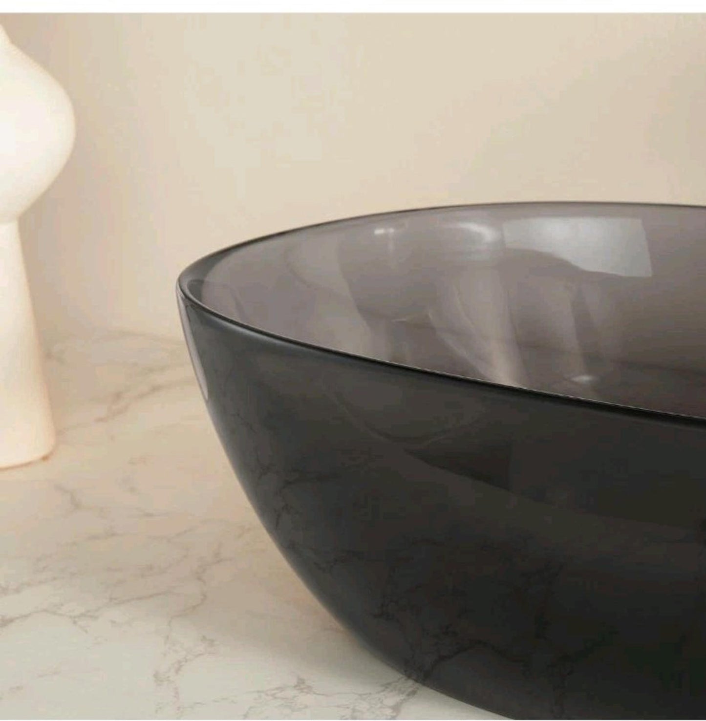 ARTSTONE 22 x 15" Bathroom Sink Pop Up Drain Combo Vessel Countertop Resin