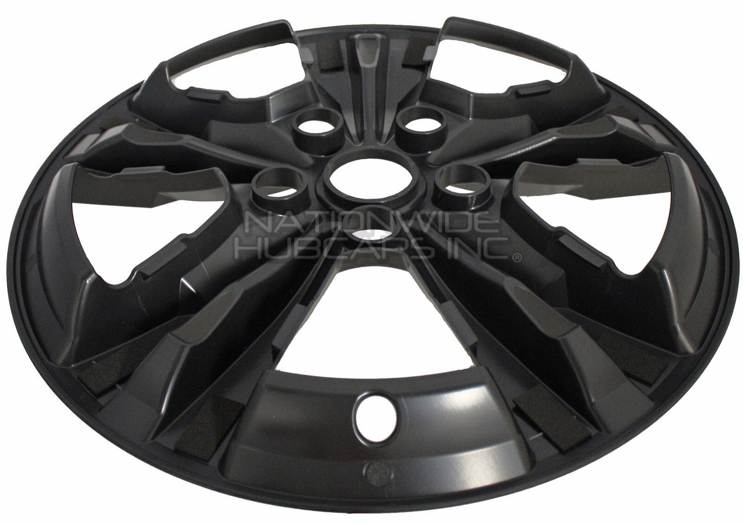 4 for Chevrolet Equinox 2010-2017 Black 17" Wheel Skins Hub Caps Full Rim Covers