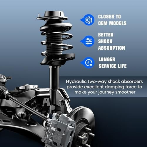 Front Spring Strut & Sway Bar Links for Buick Verano 2.4L L4 2012-17