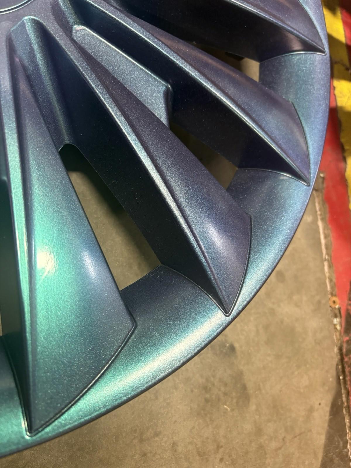 Tesla 2020-2024 Model Y Custom Wheel Cover Hubcap 4PC 19” Blade color Changing