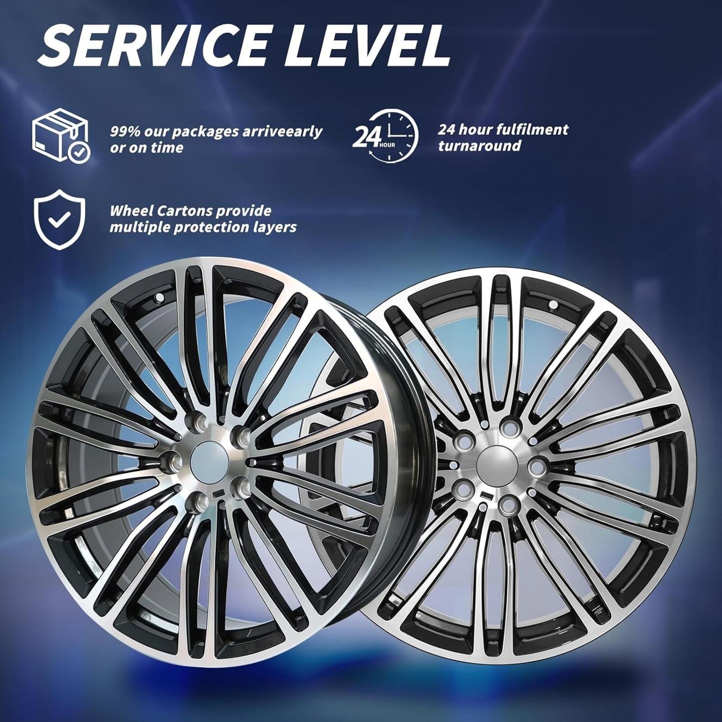 19Inch 19X8 FRONT Alloy Wheel For BMW 530e 530i 540i M550i 2017-20 36117855083