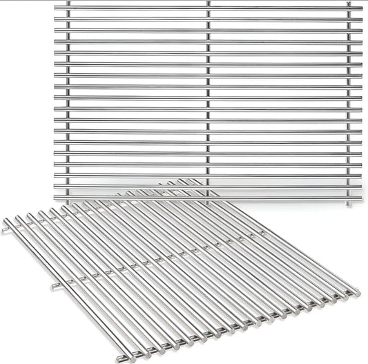 66095 Gas Grill Grates Stainless Steel for Weber Genesis II LX 300 Series