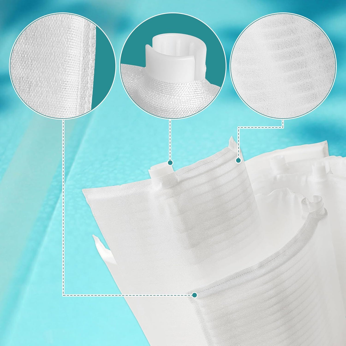 36 Sq.Ft.De Grid Pool Filter Set Compatible with Hayward & Pentair Grids | Repla