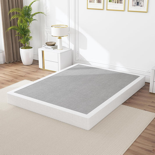 Heavy Duty 8" Full Size Box Spring - Metal Mattress Foundation, Easy Assembly