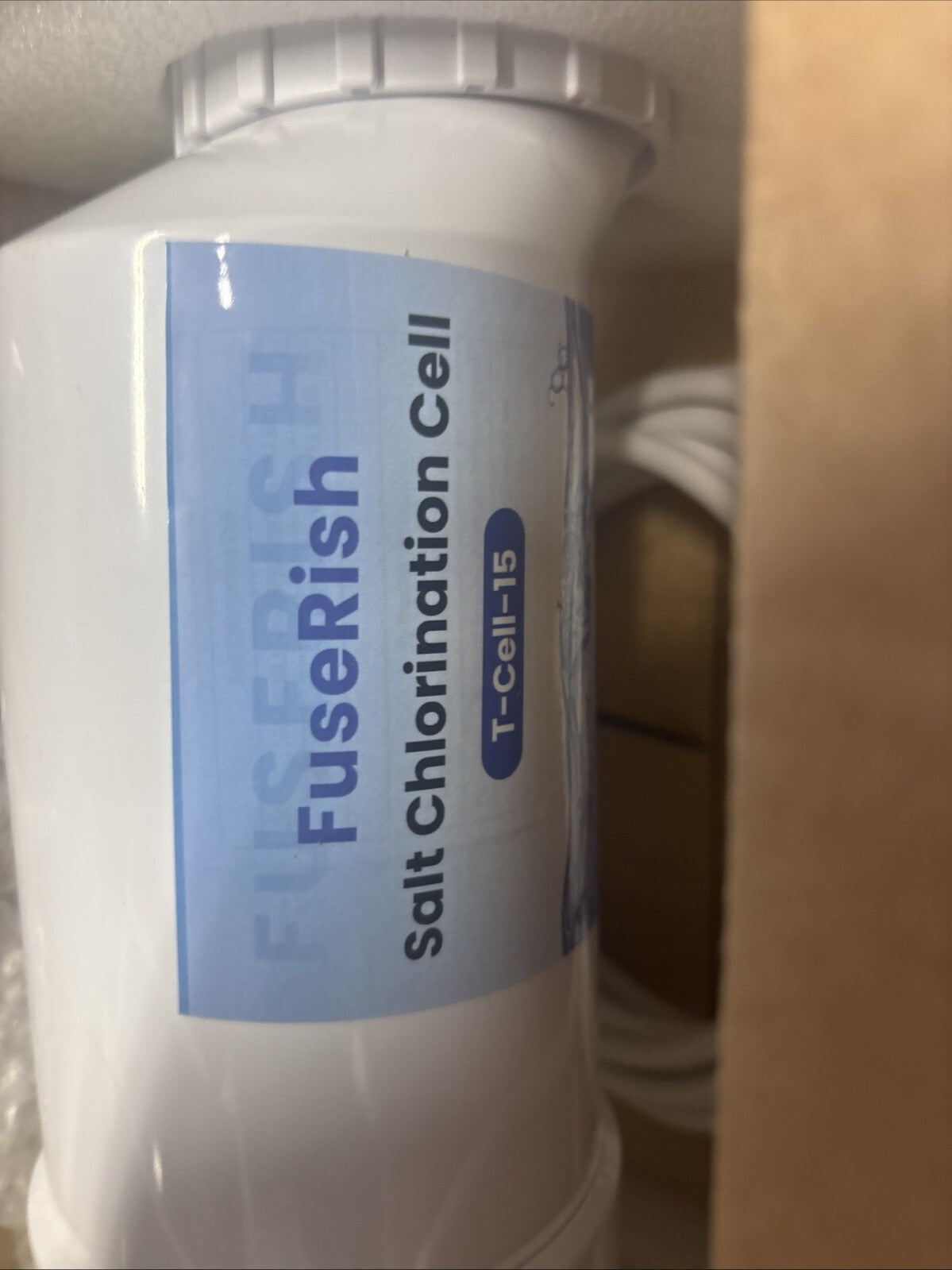 Fuserish Salt Chlorination Cell T-C-15 CELL-15/89420001, 15ft Cable, 40K Gal