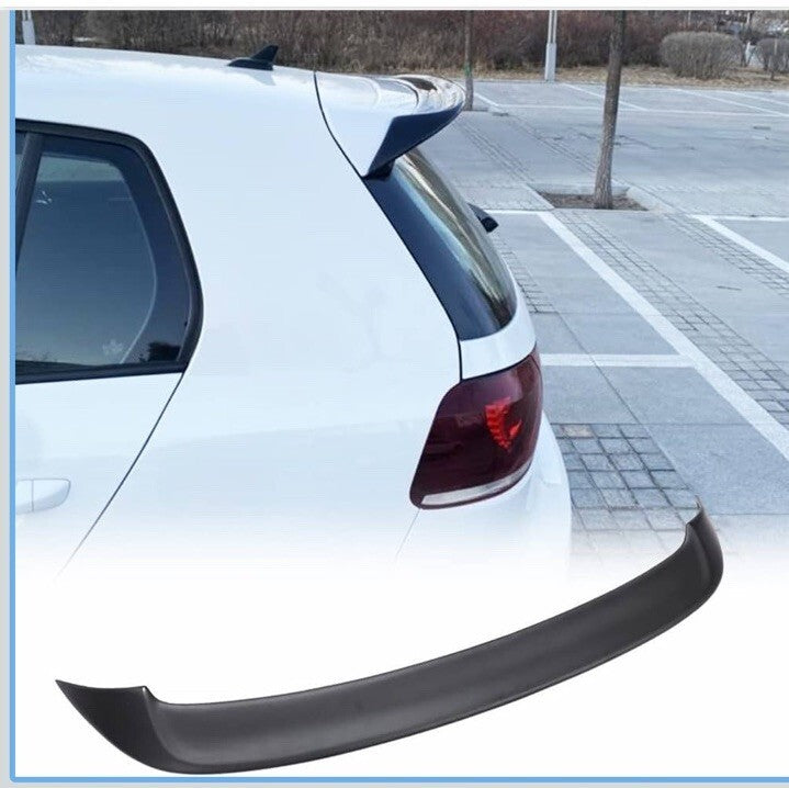 For 2010-2013 Volkswagen Golf 6 MK6 GTi Matte Black Rear Roof Spoiler Wing