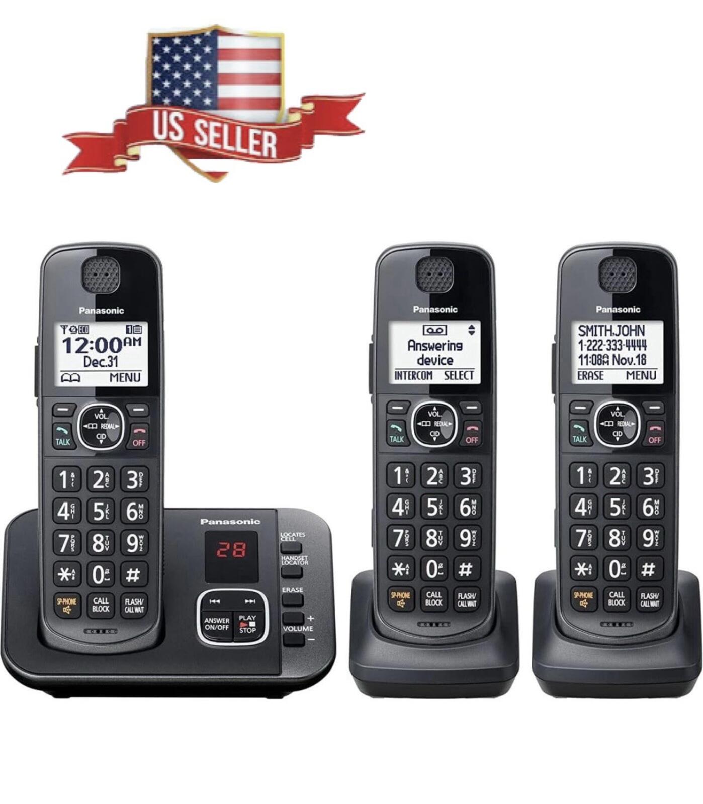 Panasonic DECT 6.0 Expandable Cordless Phone System KX-TGE433
