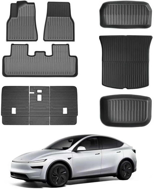2025 2026 New Model Y Juniper Floor Mat 9PCS Waterproof Scratch Floor Mats