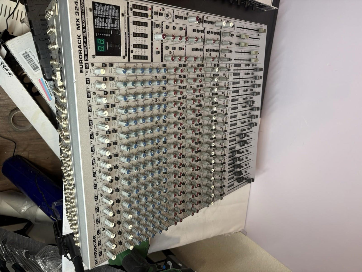 Behringer Eurorack MX 3242X Working Mixing Console Power Supply Crossover