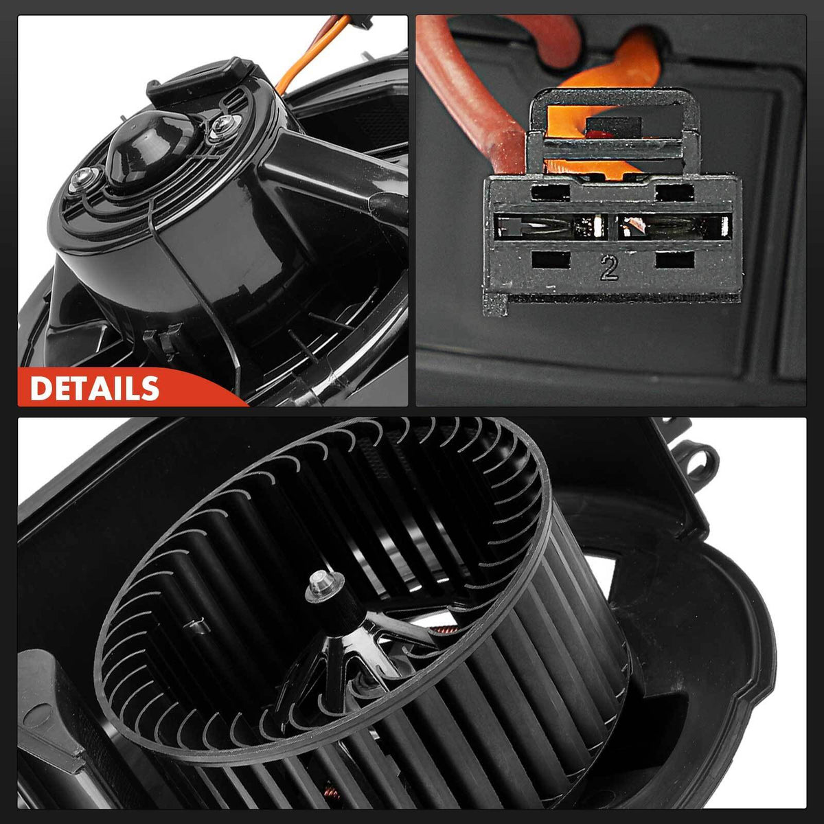 HVAC Blower Motor Fan Assembly for BMW F15 F85 X5 2014-2018 F16 F86 X6 2015-2019