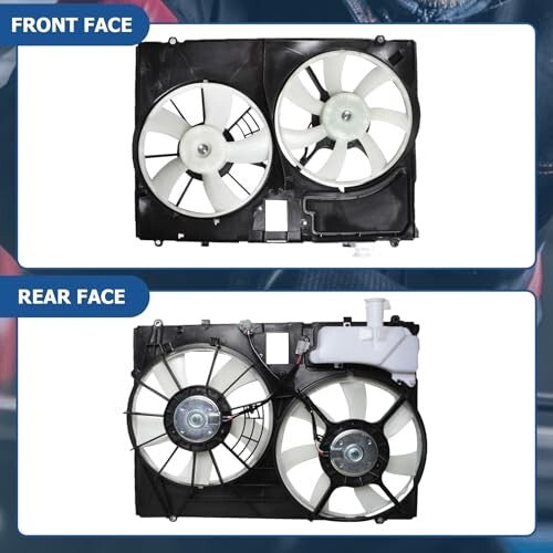 Engine Radiator Cooling Fan Assembly Replacement for Toyota Sienna 3.5L V6