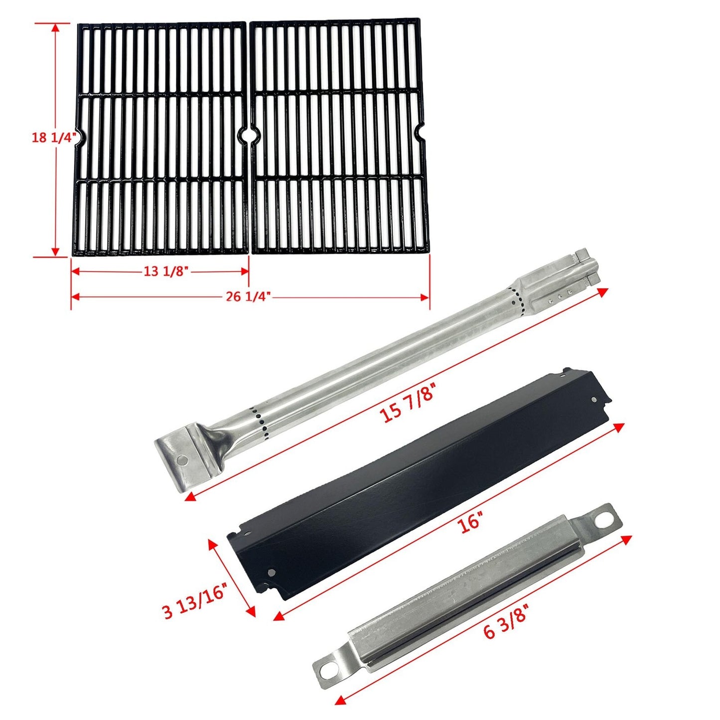 Parts Kit DG166 Repair kit fits for Charbroil 463268606, 463268007 (Commercia...