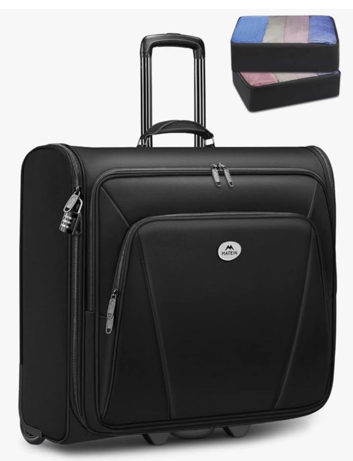 MATEIN Rolling Garment Bag with Wheels