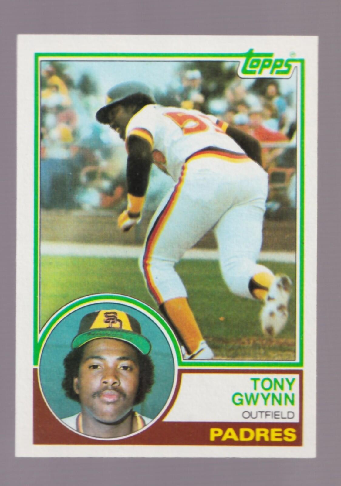 1983 Topps Tony Gwynn San Diego Padres #482 Rookie RC VERY SHARP CARD LOOK ⭐ 88