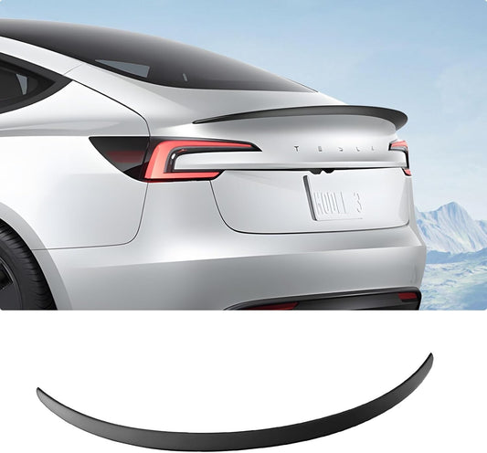 2026 2025 2024 Tesla Model 3 Spoiler OEM Rear Spoiler Wing Rear Trunk Lip ABS