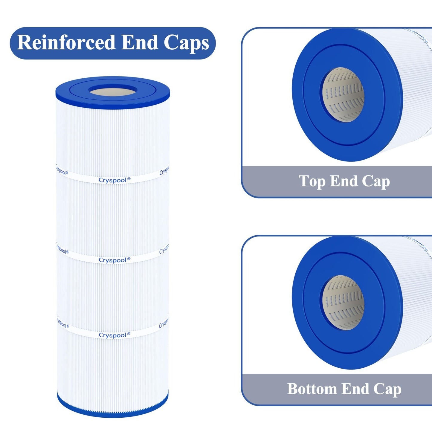 4 PACK Cryspool 07066 Filter Compatible CX580XRE, SwimClear C3025, C3030, PA81