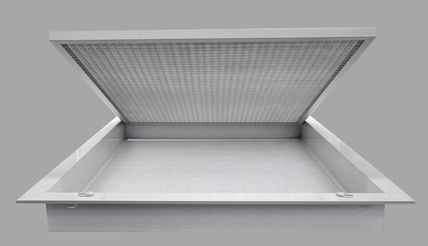HVAC Premium  22x30 Duct Opening Steel Return Air  White