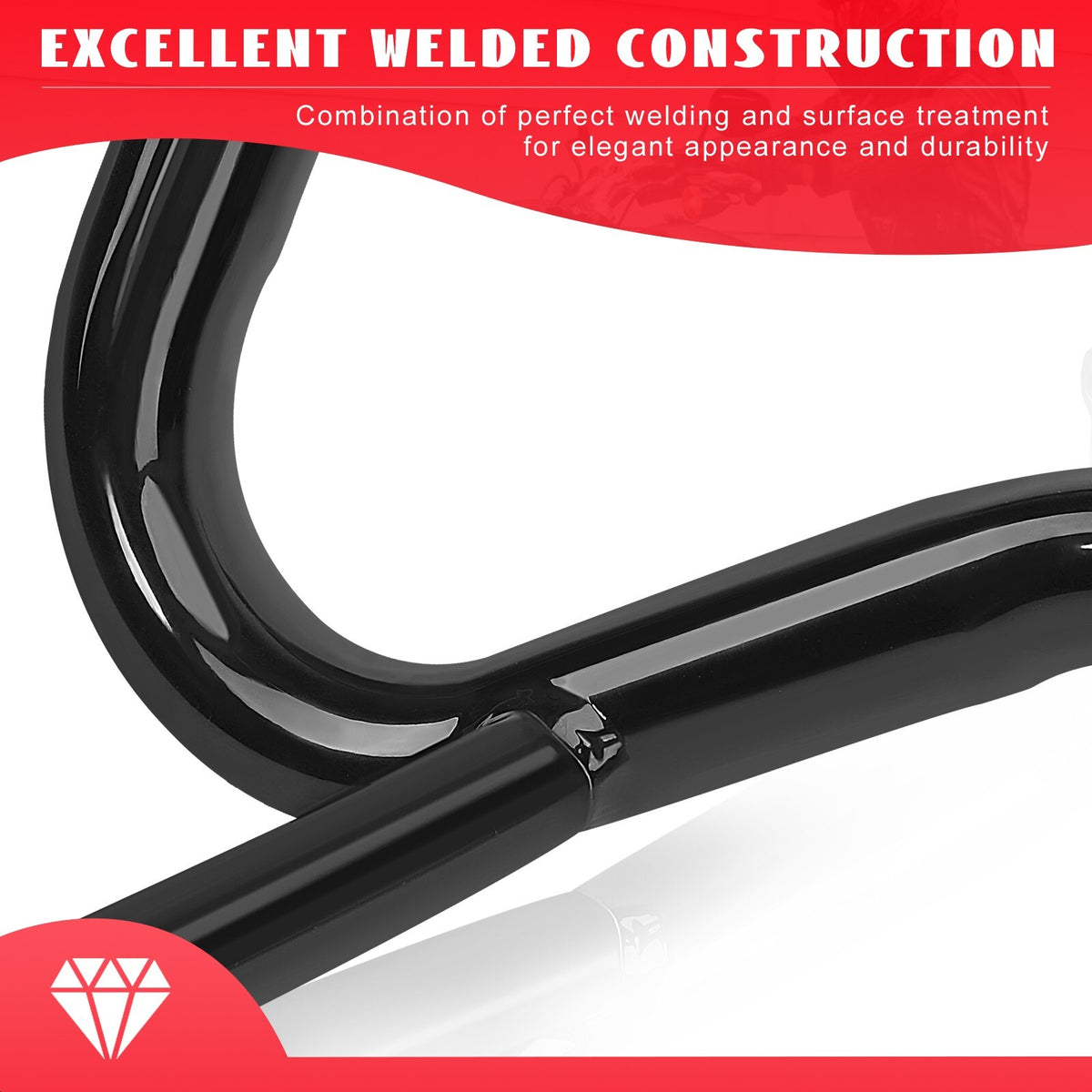 Saddlebag Guard Crash Bar for Harley Touring Street Glide Road Glide 2009-2026