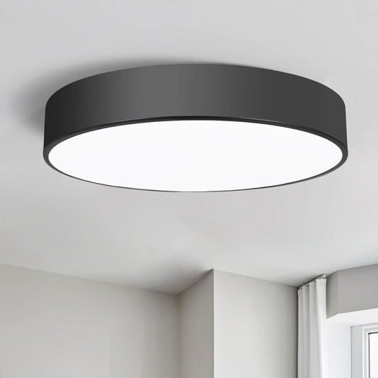 16 inch Round Flush Mount Ceinling Light Fixture 3-Light Modern Ceiling Light