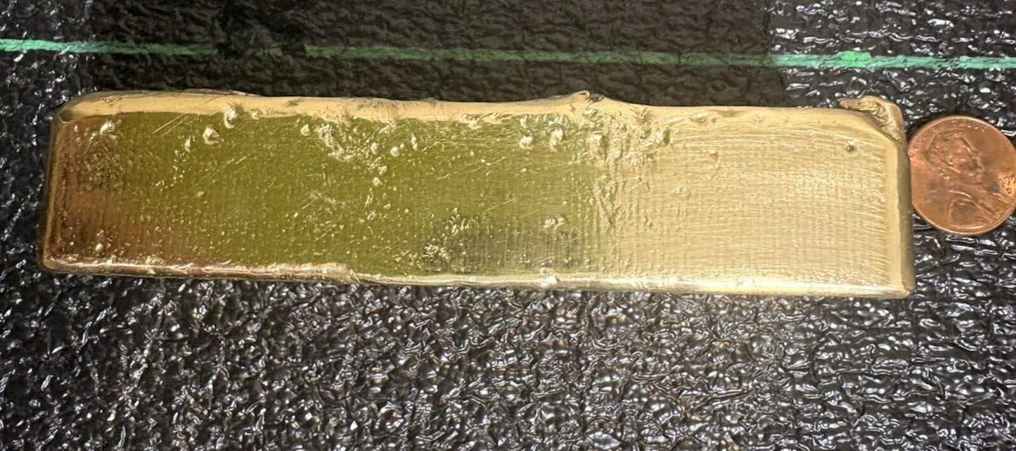 22.7 Ounces Of Nortic Gold Bar Beautiful Hand Poured Bar Fast Shipping 💰📈