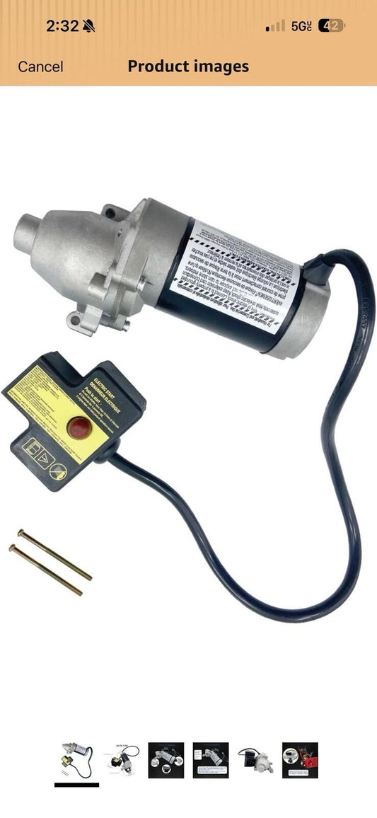 Starter JQ170 For Snow Blower For Cub-Cadet, Craftsman For Ariens 208cc 254cc