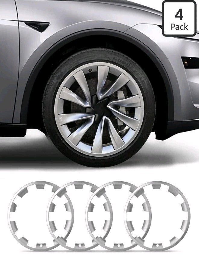 Wheel Rim Protector for Tesla Model Y Juniper 20In Helix 2.0 Wheels All-in-one