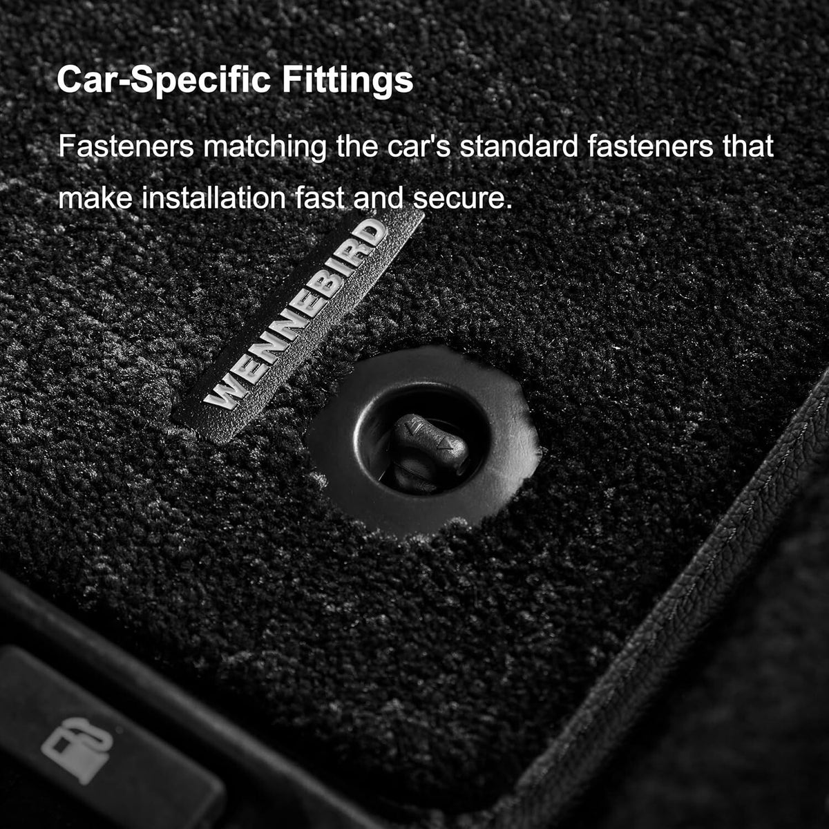 Carpet Floor Mats for Porsche Cayenne 2019-2026 3Pc 816