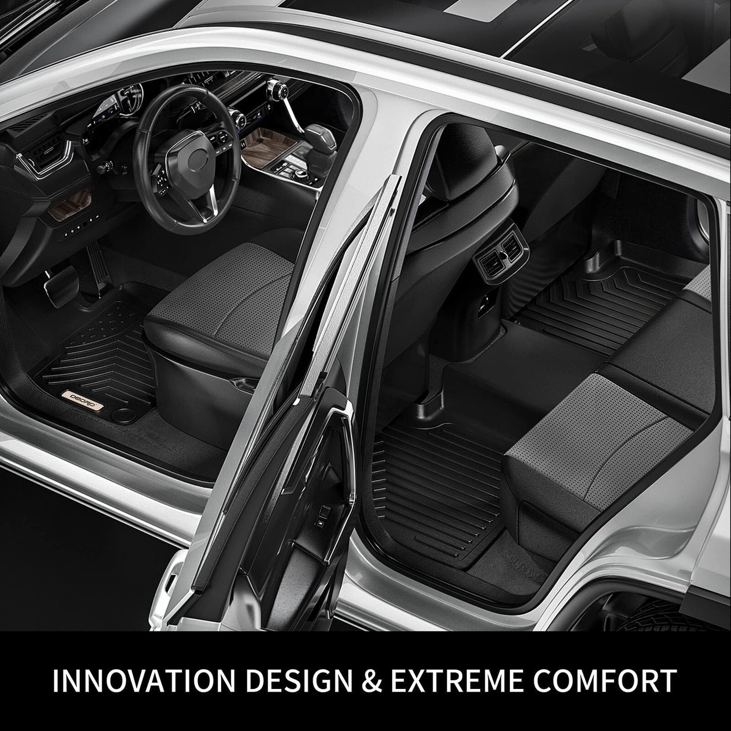 OEDRO Floor Mats for 2018-2023 Subaru Crosstrek / 2018-2023 Impreza, Custom F...