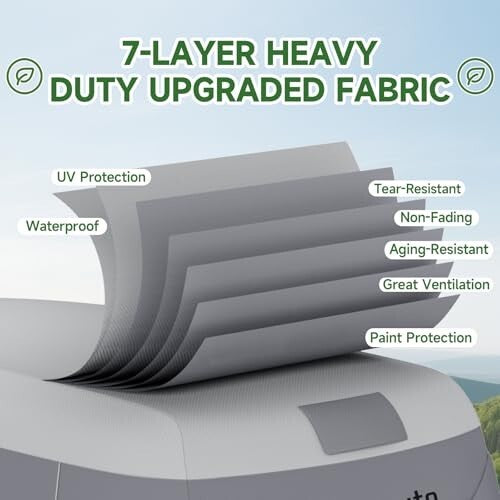 Fiberglass Travel Trailer Cover Fits 11'-13' Fits 11-13FT Fiberglass RV Cover
