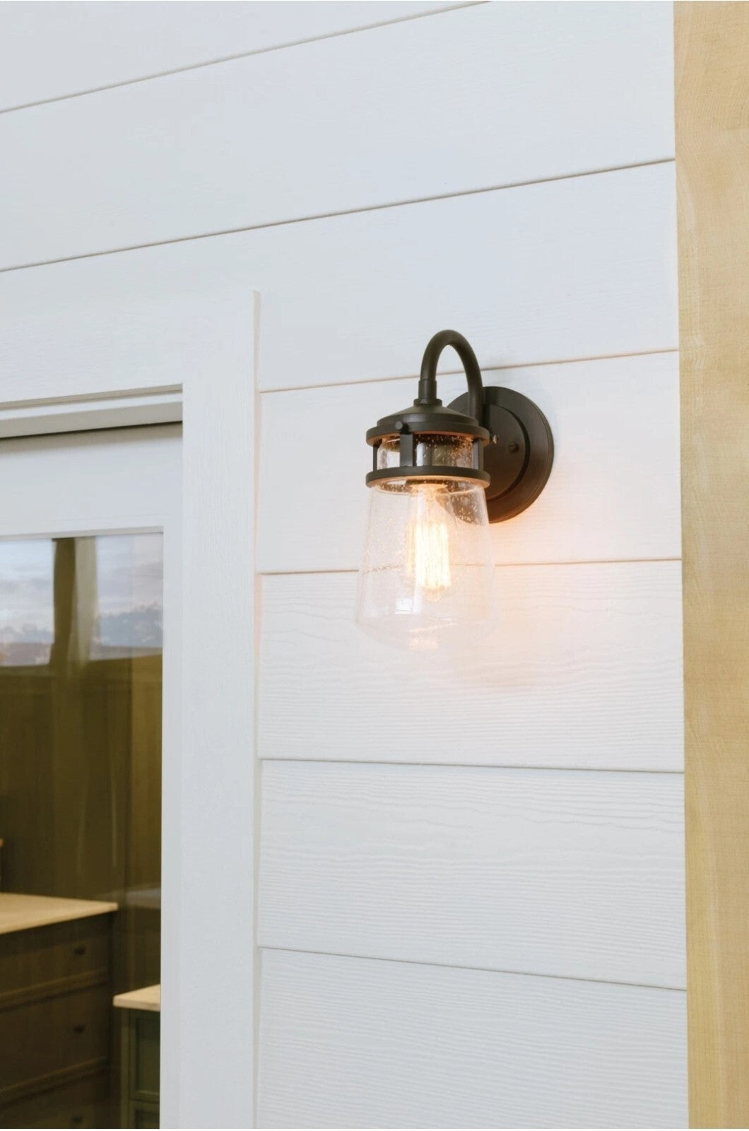 Kichler 49444 Lyndon 1 Light 11" Tall Outdoor Wall Sconce - Bronze(WH202)