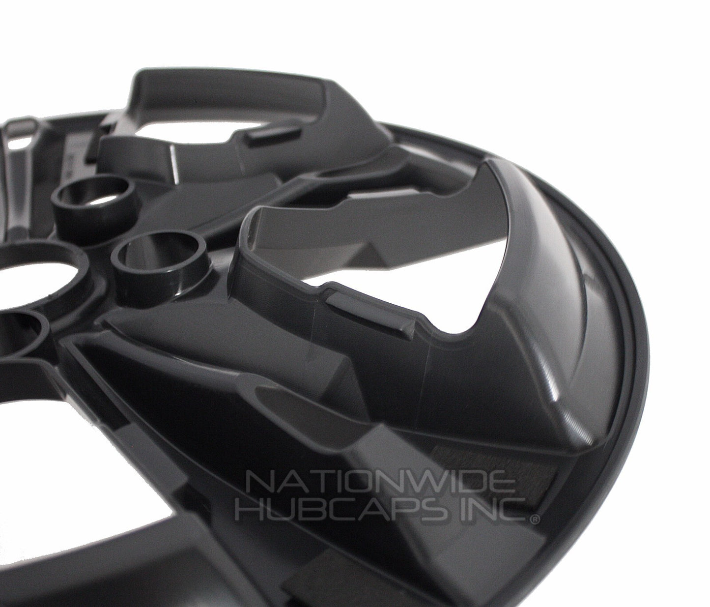 4 for Chevrolet Equinox 2010-2017 Black 17" Wheel Skins Hub Caps Full Rim Covers