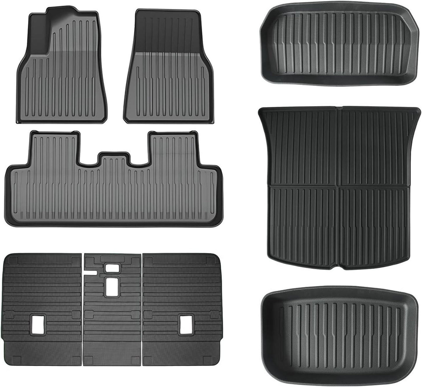2025 2026 New Model Y Juniper Floor Mat 9PCS Waterproof Scratch Floor Mats