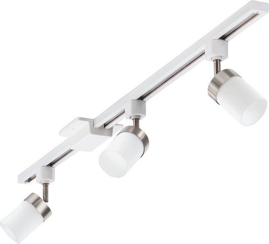Lithonia Lighting 3 Light Track Lighting Satin White Integrated LED Kit 3.7 FT