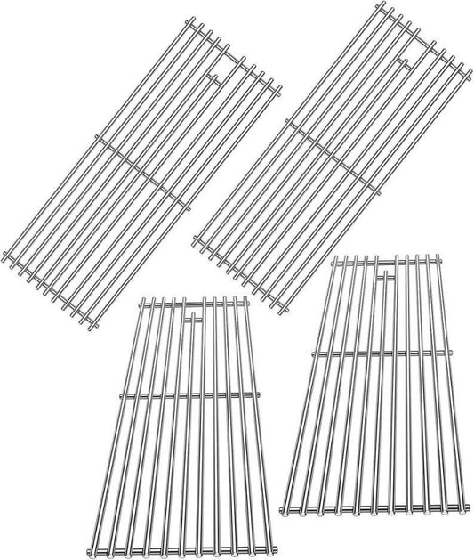 4 Pack 7mm Stainless Steel Grill Grates for Bull BBQ Angus Brahma CG112