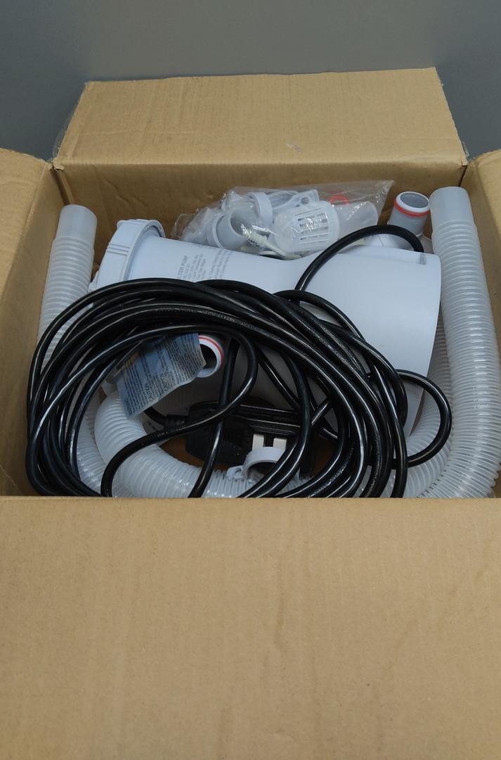800 GPH Above Ground Swimming Pool Cartridge Filter Pump Open Box