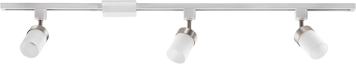 Lithonia Lighting 3 Light Track Lighting Satin White Integrated LED Kit 3.7 FT
