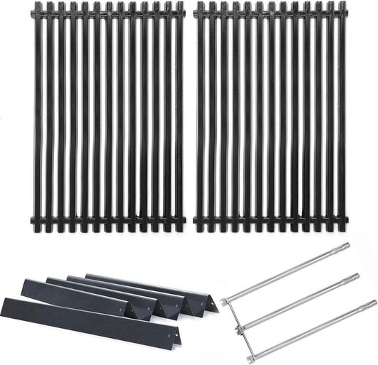 Hongso Weber Genesis Silver Gold Grill Grates Flavorizer Bars Burner Tubes Kit